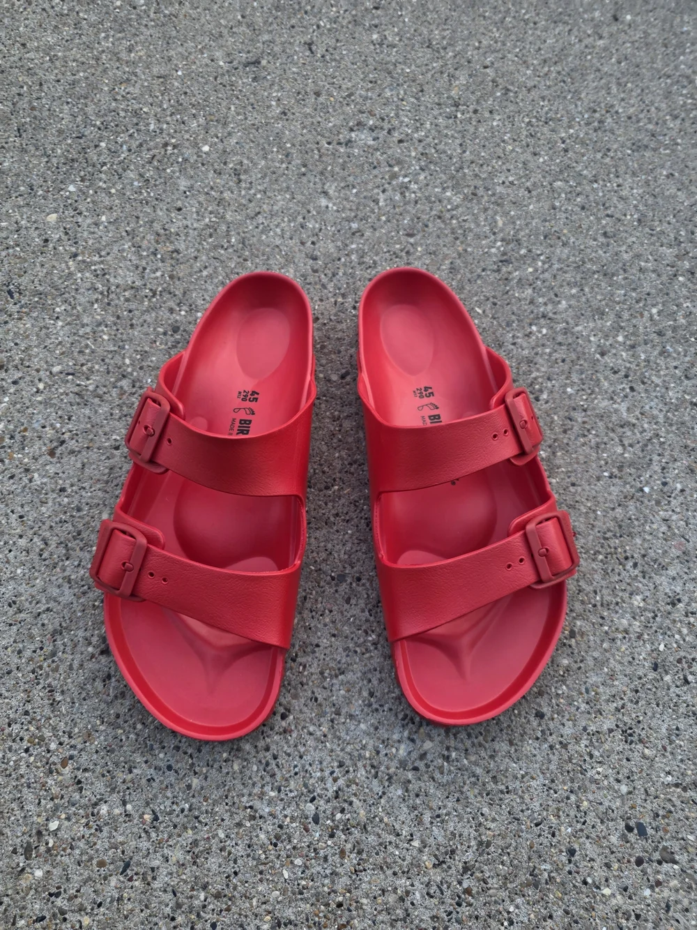 Birkenstock Double-Buckle Slide Sandals Men Size 12.